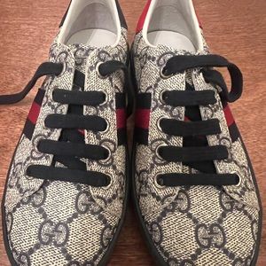 Gucci Little Kids Sneakers (Never worn!) - size EU 28/US 11